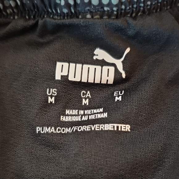 Puma Women's Black Athletic Shorts - Picture 6 of 8